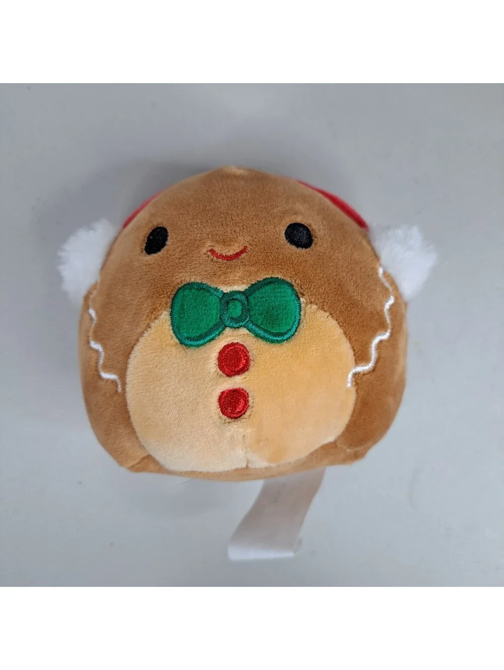 Squishmallows Jordan the Gingerbread Plush Christmas Holiday Stuffed Toy 4 Inch